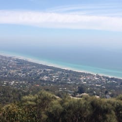 McCrae Pavilion - View from Athur's seat onto McCrae beach and lighthouse