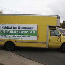 Palouse Habitat for Humanity - Our 14' truck, available on request for pick up and delivery of oversized items.