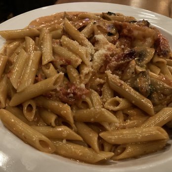 Coach Stop - Penne Al la Vodka with Shrimp - New American Near Me - Hartland, Connecticut