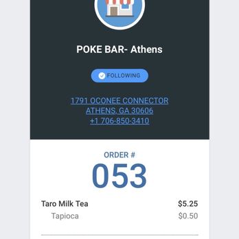 Poke - Athens - Receipt - Poke Near Me - Athens, Georgia Poke - Athens - Receipt - Poke Near Me - Athens, Georgia