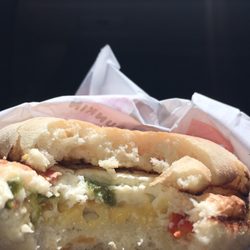 Dunkin' - Veggie egg white sandwich on an English muffin