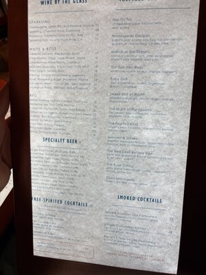Menu photo 2 Hot Tin Roof Key West, FL