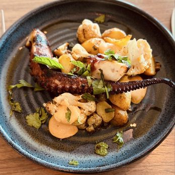 Aerlume - GRILLED SPANISH OCTOPUS - New American Near Me - Seattle, Washington