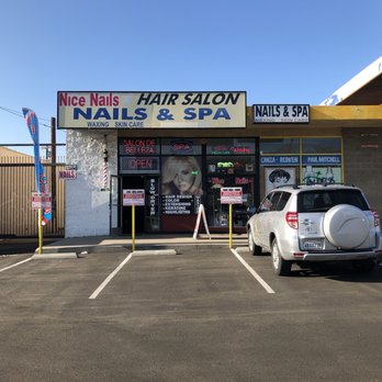 Nice Nails - Front shop in the morning - Nail Salons Near Me - Arleta, California Nice Nails - Front shop in the morning - Nail Salons Near Me - Arleta, California