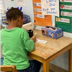 Storyville Preschool - Nov 3 Presidential Voting at Storyville
