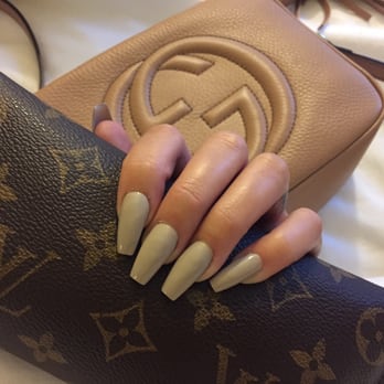 Hands and Feet Nail Spa - Love my coffin nails. - Nail Salons Near Me - Carson, California