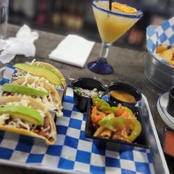 Blue Cactus Tacos & Tequila Bar - Tacos De Alambre & Spicy veggies