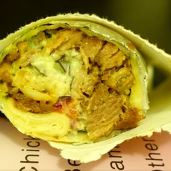 New Istanbul Kebab - Lamb doner roll with tomatoes & onions for HK$70 ≈ $9.02 (no service fee, no tip/tax in HK)...