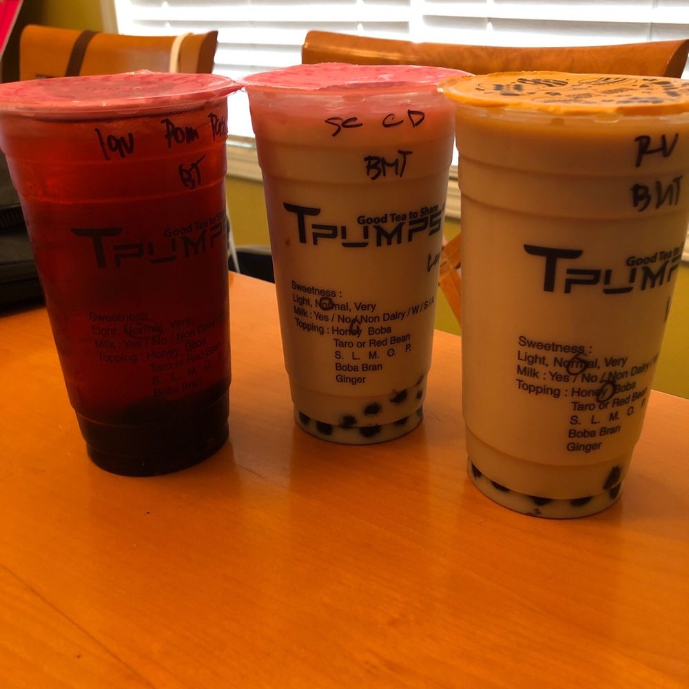 Tpumps - Pasadena - Normal sized cup with boba! - Bubble Tea Near Me - Pasadena, California Tpumps - Pasadena - Normal sized cup with boba! - Bubble Tea Near Me - Pasadena, California