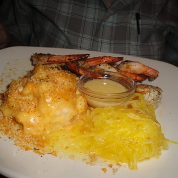 Bonefish Grill - Wood-Grilled Shrimp with Au Gratin Potatoes & Green Beans - Seafood Near Me - Las Vegas, Nevada