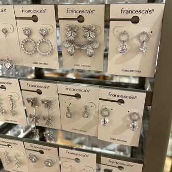 Francesca's - Silver earrings - Women's Clothing Near Me - West Hartford, Connecticut