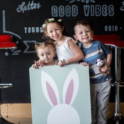 Crossroads Church - Kids in the lobby on Easter