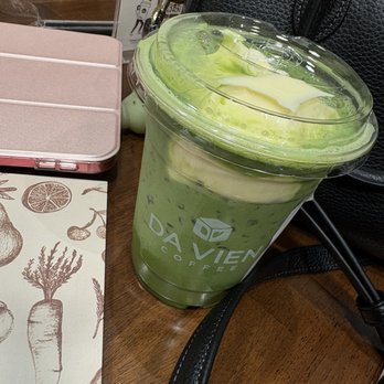 Da Vien Coffee - Banana matcha latte - Coffee & Tea Near Me - Rosemead, California