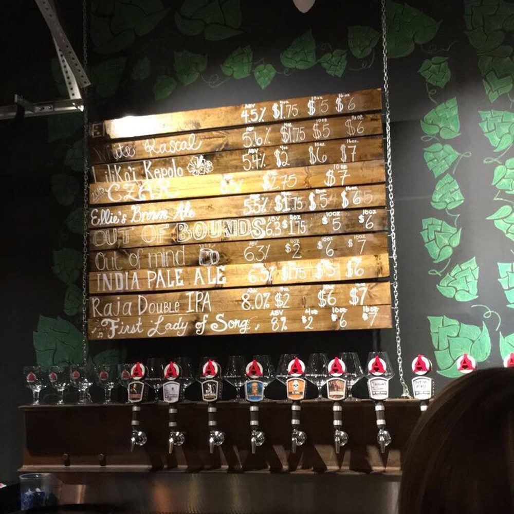 Avery Brewing - Tap List 3/1/17 - Breweries Near Me - Boulder, Colorado