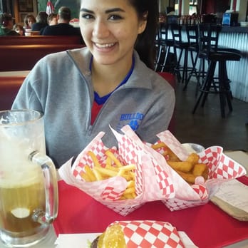 Big A Root Beer - Cheeseburger, fries, onion rings, zucchini wedges & bottomless rootbeer float. Nom...nom...nom! - Burgers Near Me - Grass Valley, California Big A Root Beer - Cheeseburger, fries, onion rings, zucchini wedges & bottomless rootbeer float. Nom...nom...nom! - Burgers Near Me - Grass Valley, California