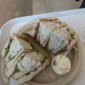 Rock'n Deli - a cut in half sandwich on a plate - Delis Near Me - Laval, Quebec Rock'n Deli - a cut in half sandwich on a plate - Delis Near Me - Laval, Quebec