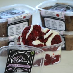 Red Velvet Bread Pudding