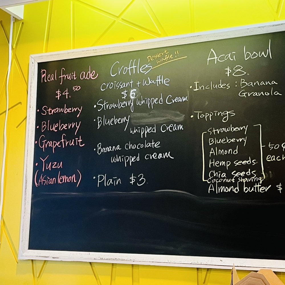 Poké Cafe - Side menu - Poke Near Me - Glendale, California Poké Cafe - Side menu - Poke Near Me - Glendale, California