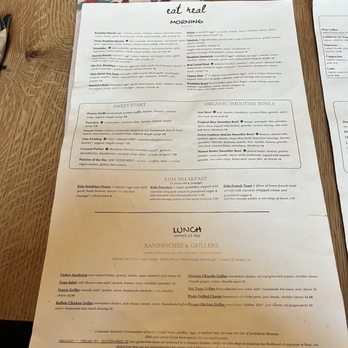 Eat Real Cafe - Menu - Cafes Near Me - Newhall, California