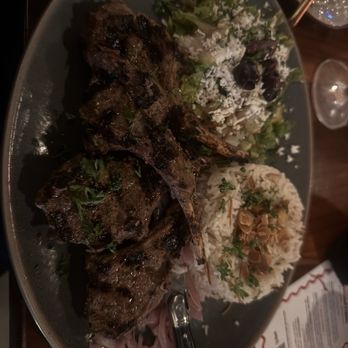 Elite Experience: Sufrat Mediterranean Grill - lamb chops - Yelp Events Near Me - Doral, Florida