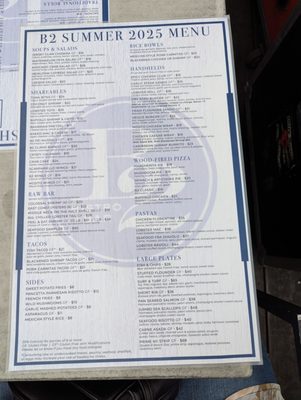 Menu photo 1 B2 Bistro + Bar - Bayville Berkeley Township, NJ Menu photo 1 B2 Bistro + Bar - Bayville Berkeley Township, NJ