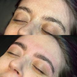 Sydnie Henri Esthetics - Brow wax and tint