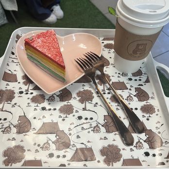 Somemore LA - Rainbow Cake! - Desserts Near Me - Los Angeles, California