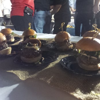 Burgerliscious - Second place: Swine's pork belly topped double decker - Festivals Near Me - Coral Gables, Florida