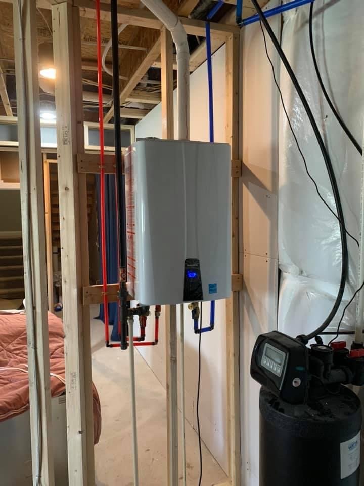 Slide of Grey Plumbing