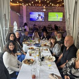 Six couple at DiPaolos for dinner- one first time couple all the rest of us have been many times over the years! Six couple at DiPaolos for dinner- one first time couple all the rest of us have been many times over the years!