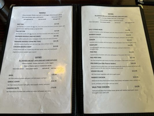 Menu photo 3 Sala Thai Fremont, CA Menu photo 3 Sala Thai Fremont, CA