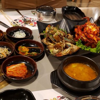 E.M. Bop - Complete Spicy raw crab&soy sauce marinated raw crab meals - Korean Near Me - Duluth, Georgia