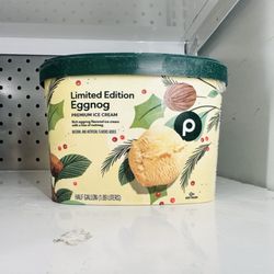 Eggnog Ice Cream.