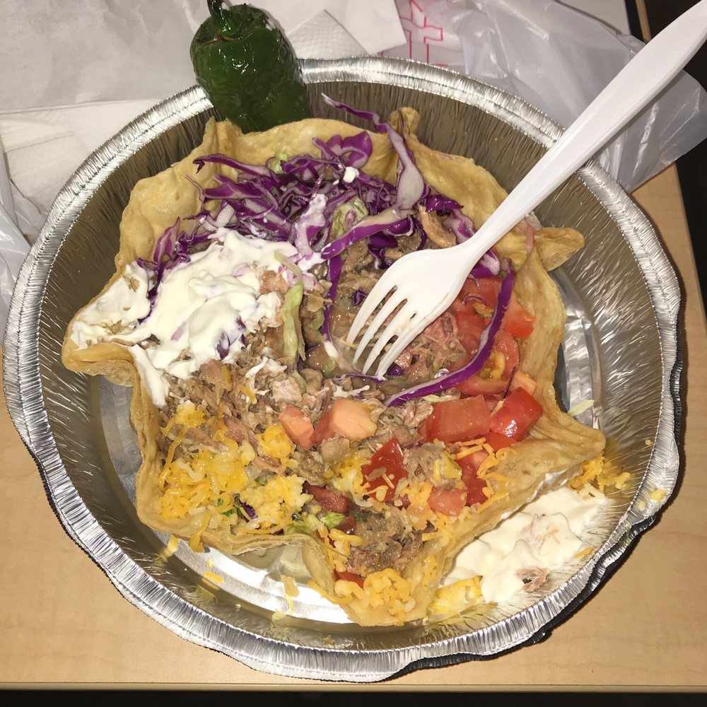 Cha-Cha's Tacos - Taco salad. !!! - Mexican Near Me - Redlands, California Cha-Cha's Tacos - Taco salad. !!! - Mexican Near Me - Redlands, California