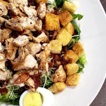Sidewalk Cafe - Chicken Ceasar salad - Cafes Near Me - Denton, Texas