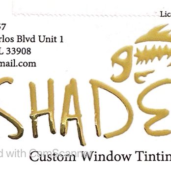 Shades Tinting - Card - Home Window Tinting Near Me - Fort Myers, Florida Shades Tinting - Card - Home Window Tinting Near Me - Fort Myers, Florida