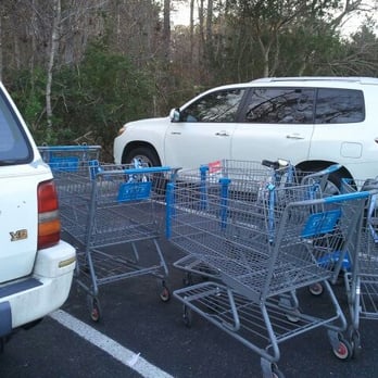 Walmart Supercenter - Buggies get the good parking spaces. - Department Stores Near Me - Charleston, South Carolina