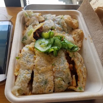 L'uxweet - Kimchi with bbq pork egg pancake - Bakeries Near Me - Tustin, California