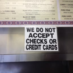 Cash only Cash only