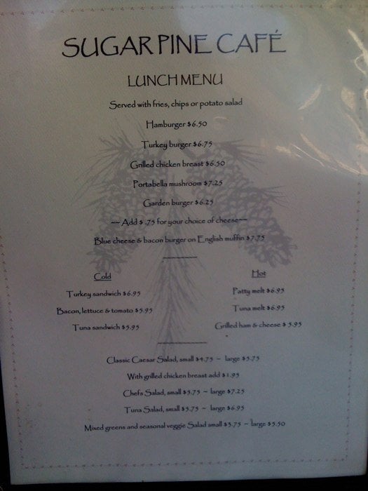 SUGAR PINE CAFE CLOSED Updated August 2024 254 Photos & 452