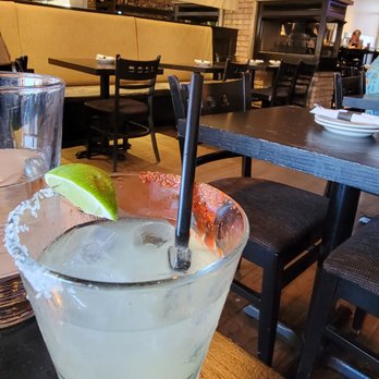 Cafe con Leche - Classic margarita with salt and Tajin - Mexican Near Me - Chicago, Illinois