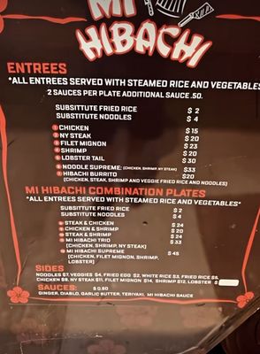 Menu photo 3 Mi Hibachi West Covina, CA Menu photo 3 Mi Hibachi West Covina, CA