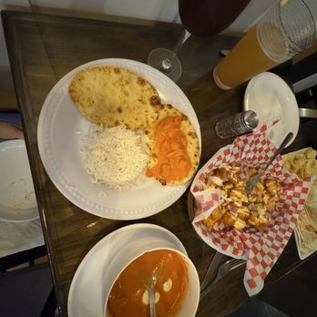 Hidden Garden Bistro and Bar - Butter chicken combo, Red Sangria, Pub Tots & Chicken Tikka Tacos - Indian Near Me - Ellenton, Florida