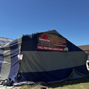 Superior Care Termite - Photo of superior care tarp over my home! - Pest Control Near Me