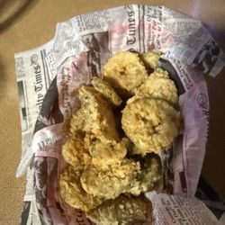 Bruce's Bar & Grill - Fried pickles.