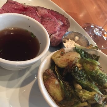 Larsen's Grill - Prime rib and Brussel sprouts - Steakhouses Near Me - Oxnard, California