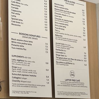 Café Kitsuné - Menu - Cafes Near Me - Paris, 75 Café Kitsuné - Menu - Cafes Near Me - Paris, 75