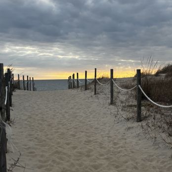 Beach View Hotel - Beach at sunrise in November - Hotels Near Me - Rehoboth Beach, Delaware