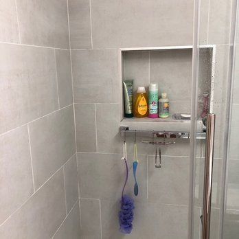 Green Home Improvement - Shower wall with recess - General Contractors Near Me Green Home Improvement - Shower wall with recess - General Contractors Near Me