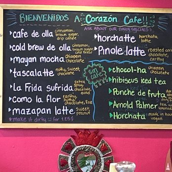 Corazon Cafe - Menu - Breakfast & Brunch Near Me - San Luis Obispo, California Corazon Cafe - Menu - Breakfast & Brunch Near Me - San Luis Obispo, California